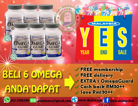 YEAR END SALE, YES 2013, PROMOSI, OMEGAGUARD