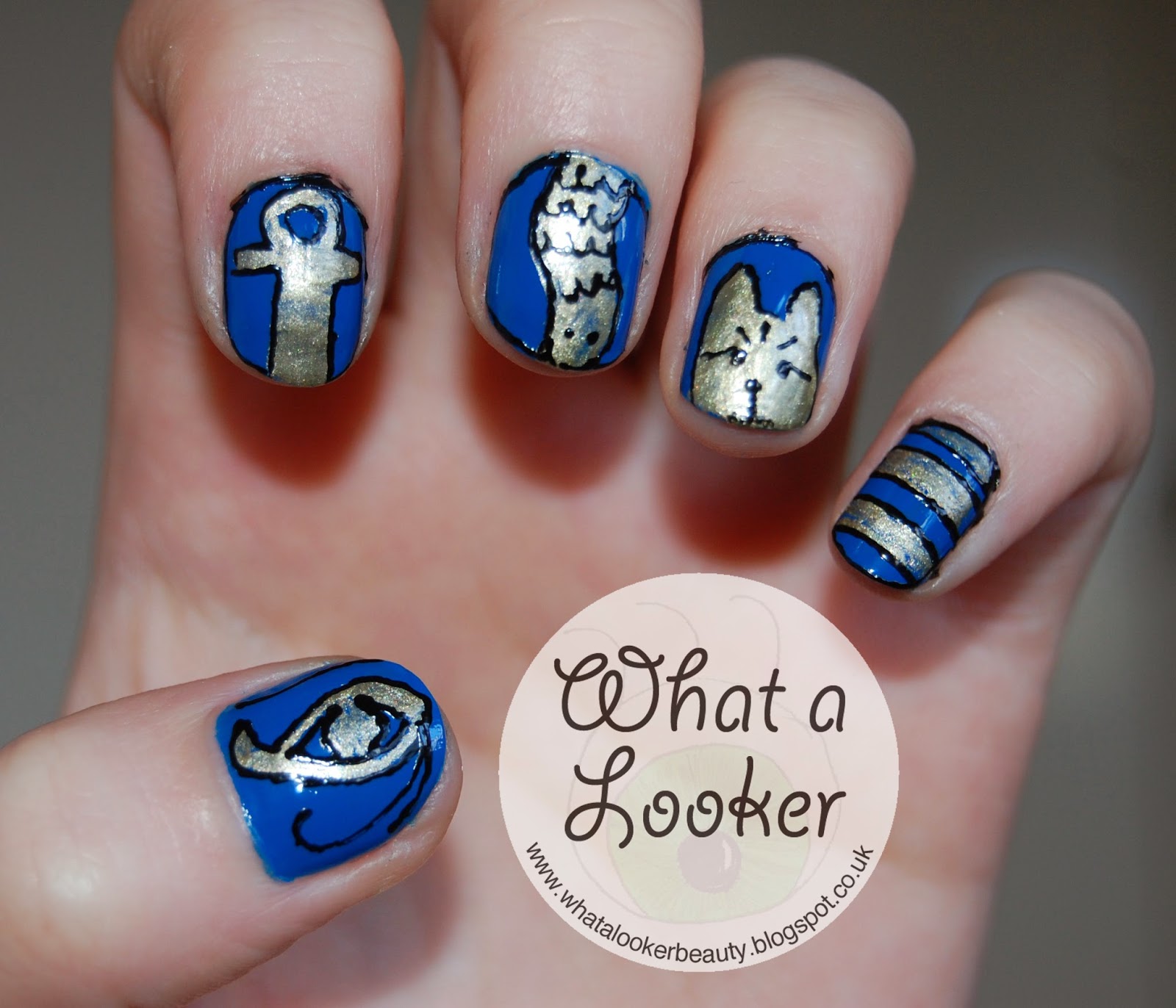 what a looker Katy Perry Dark Horse Inspired Nails