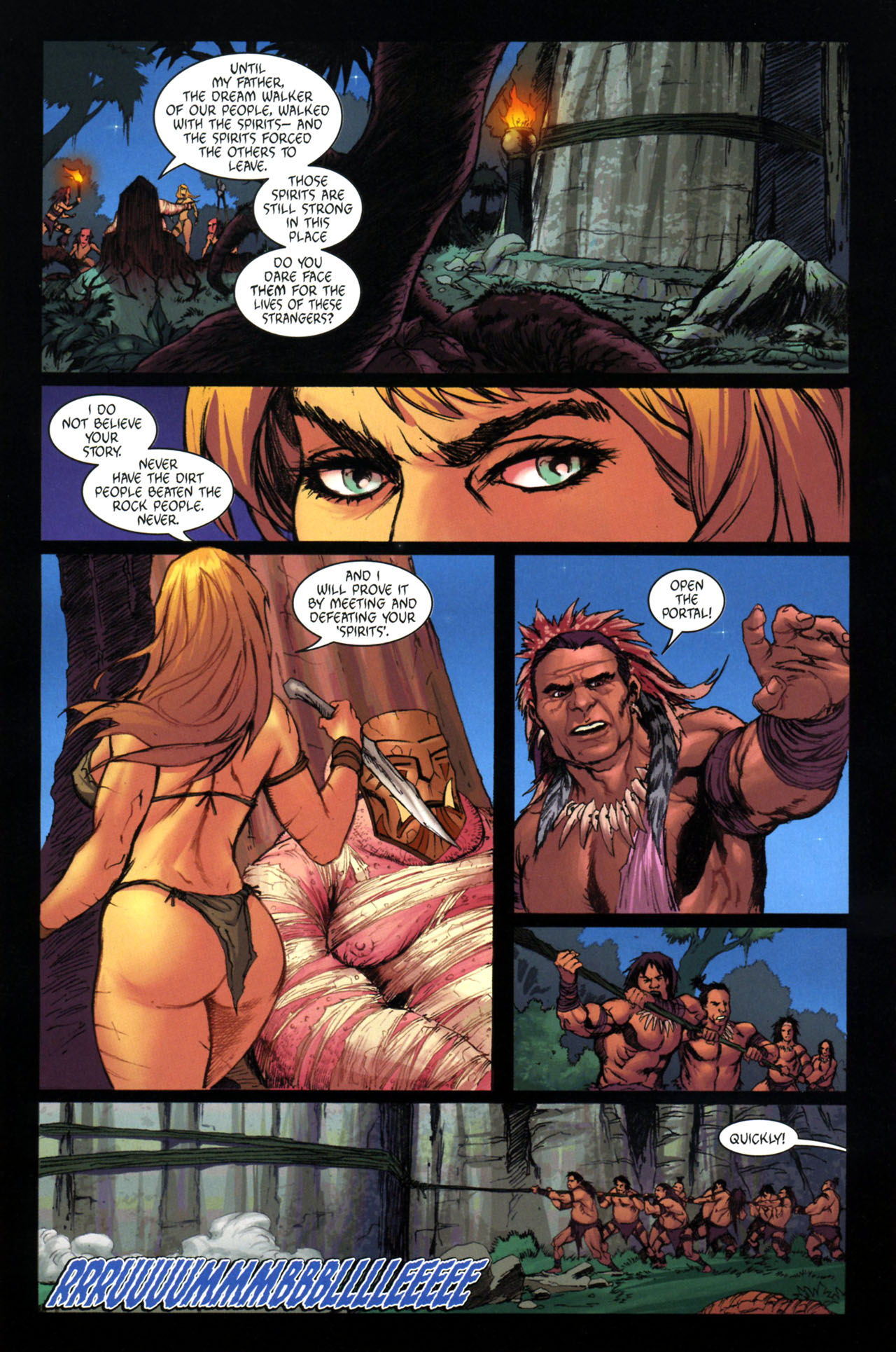 Read online Jungle Girl comic -  Issue #3 - 21