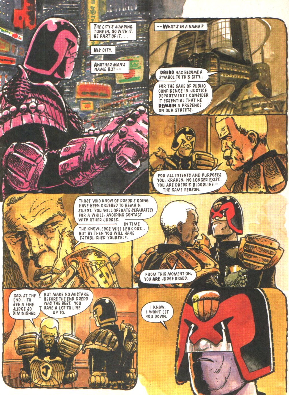 Read online Judge Dredd: The Complete Case Files comic -  Issue # TPB 14 (Part 1) - 91