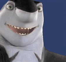 Jack Black Shark Tale animatedfilmreviews.filminspector.com