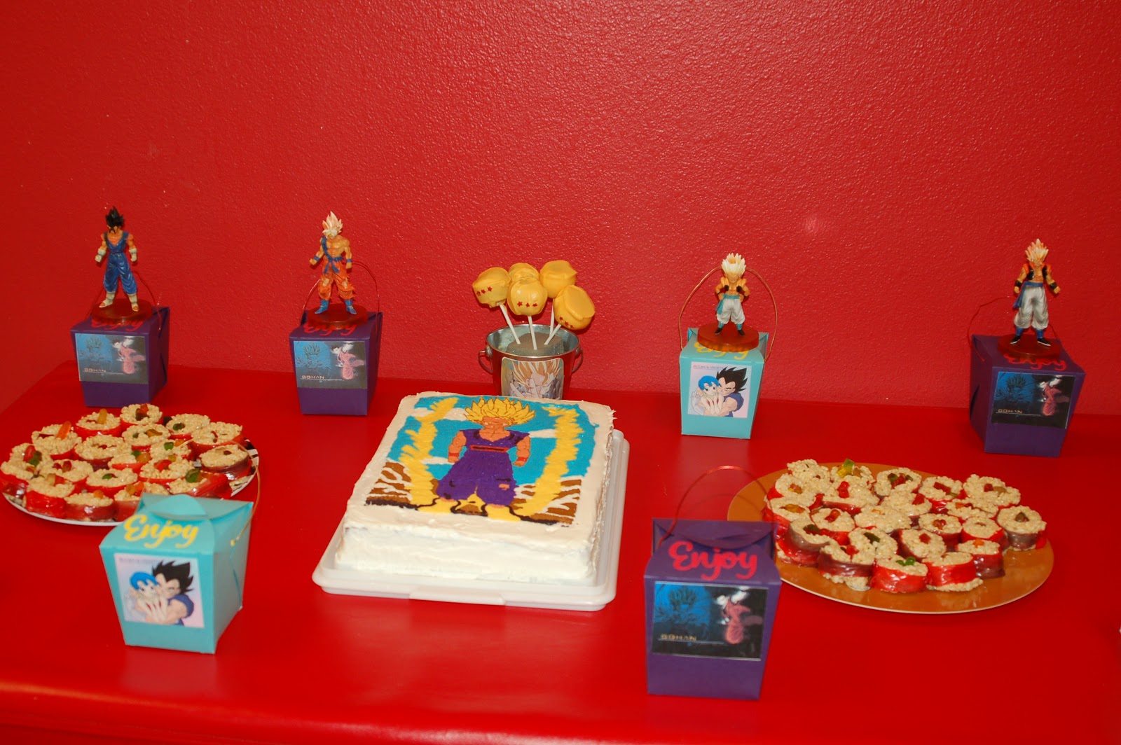 I'm Craving Creativity: Dragon Ball Z Party