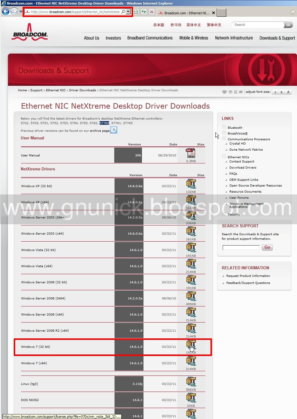 BROADCOM 5787 GIGABIT LAN DRIVER FOR WINDOWS 8 BROADCOM 5787 GIGABIT LAN DRIVERS DOWNLOAD