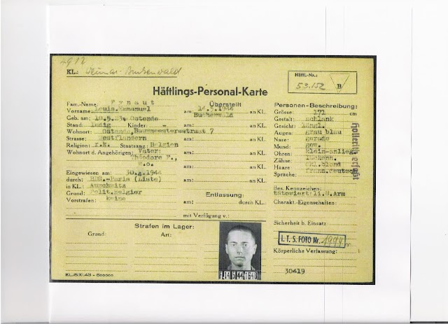 Surviving Buchenwald Flemish Style!: Day 53 - Louis Fynaut - Personal Surviving Buchenwald Flemish Style!: Day 53 - Louis Fynaut - Personal