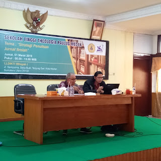 STT Paulus Medan Seminar Jurnal Ilmiah, Akademisi Agar Lebih Bersemangat Lakukan Penelitian 2 IMG 20190302 WA0059