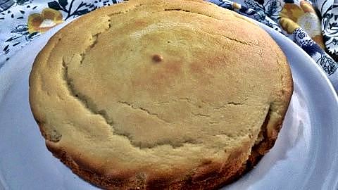 Bizcocho sin gluten de manzana