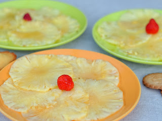 Carpaccio d'ananas