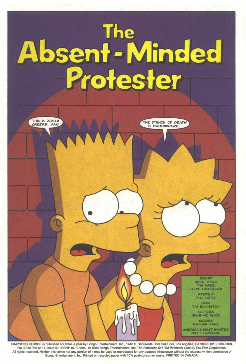 Read online Simpsons Comics comic -  Issue #37 - 2