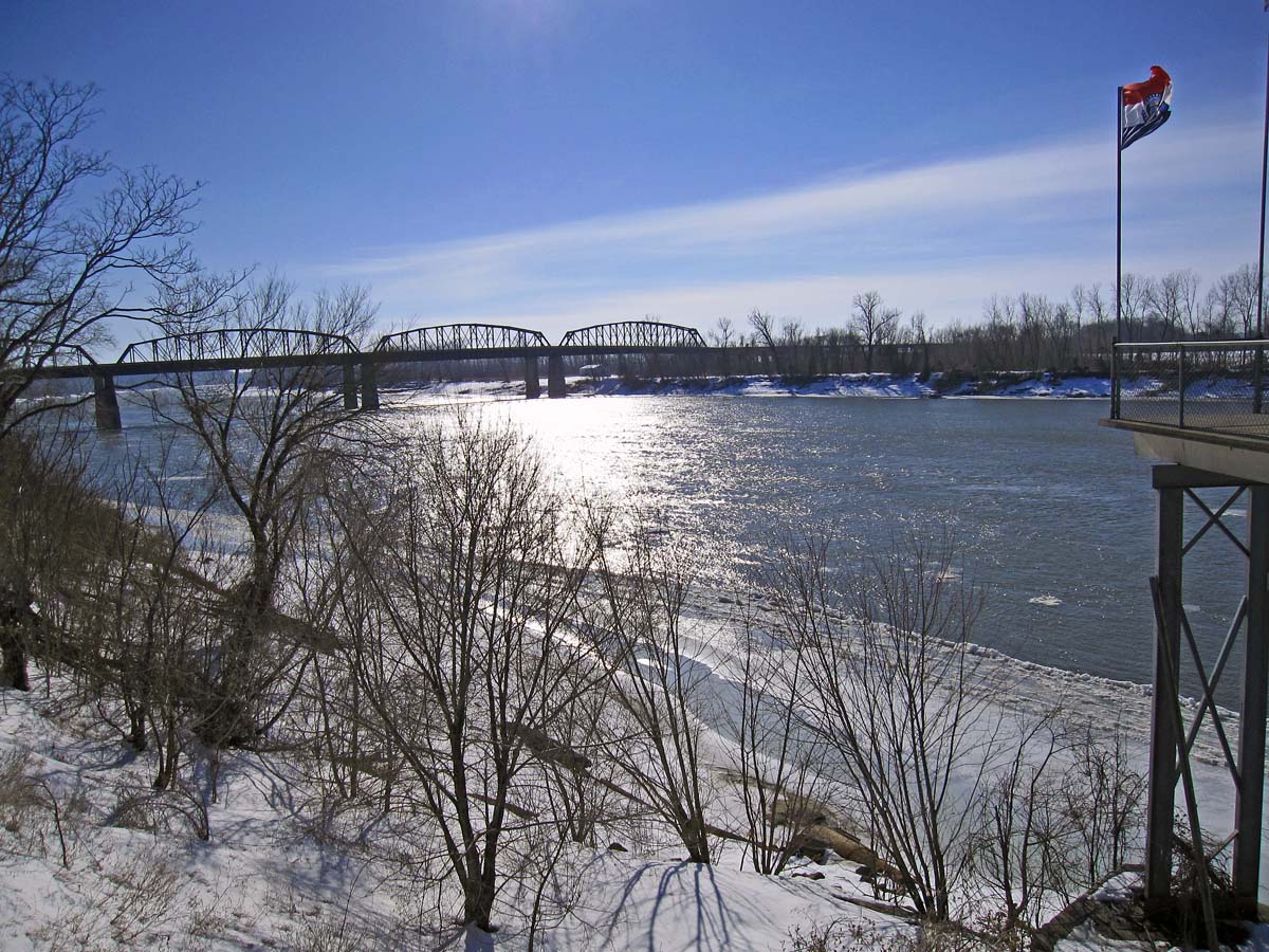 John and Sigrid's Adventures Missouri River Towns February 2011