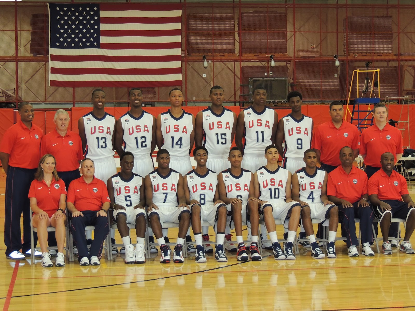 USA Basketball U16 2013 The USA Uniforms!