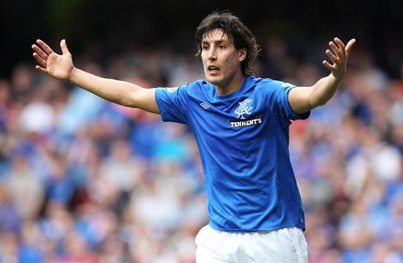 Francisco Sandaza is unlikely to endear himself to the Ibrox crowd for the foreseeable future