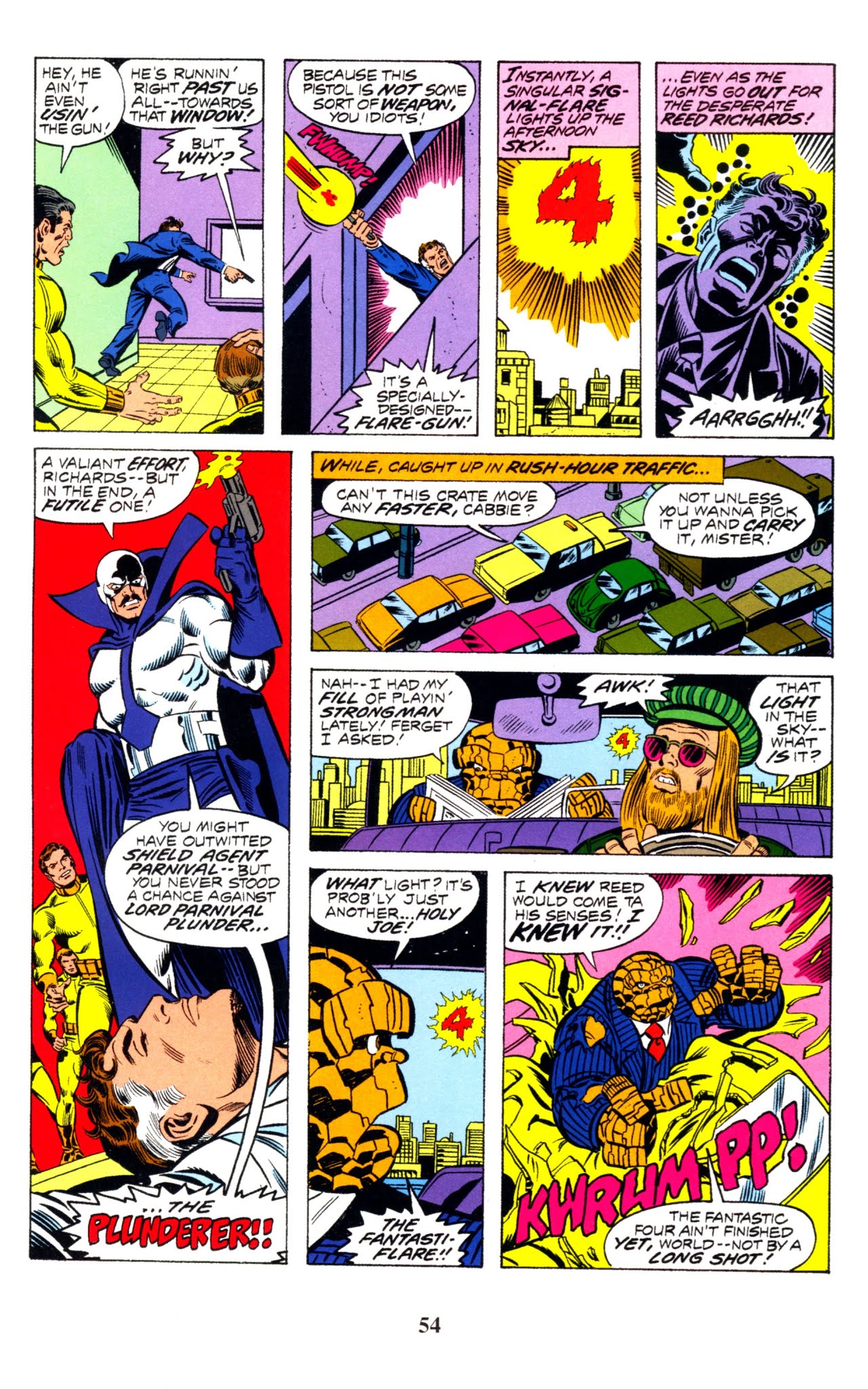 Read online Fantastic Four Visionaries: George Perez comic -  Issue # TPB 2 (Part 1) - 54