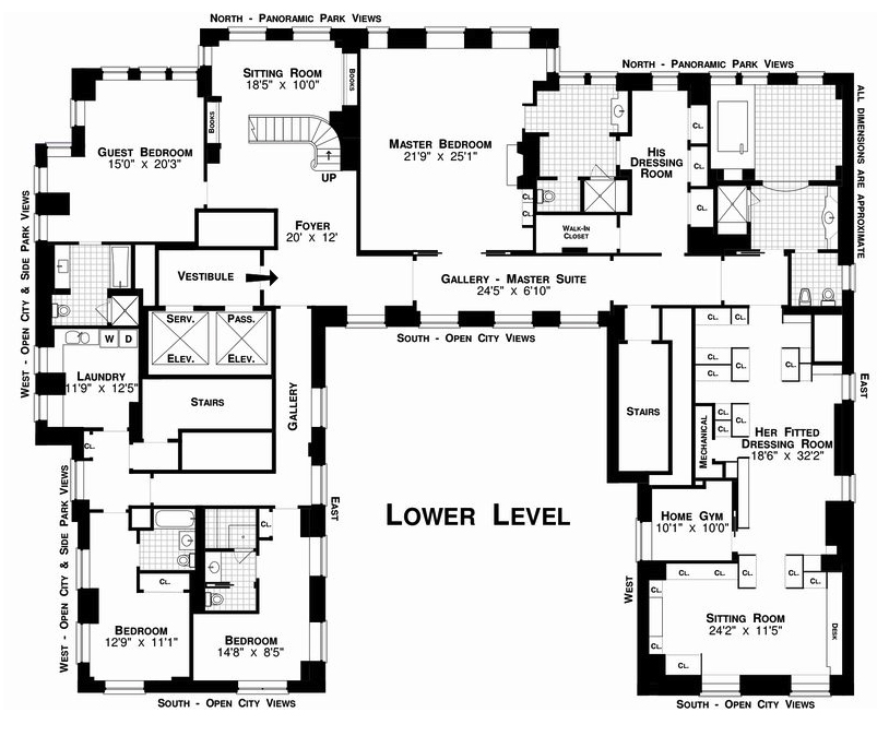 U Shaped House Floor Plans