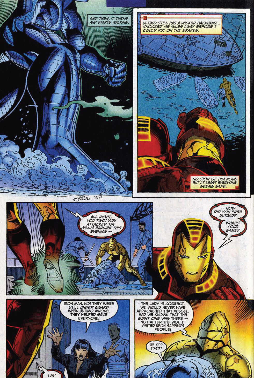 Read online Iron Man (1998) comic -  Issue #24 - 27