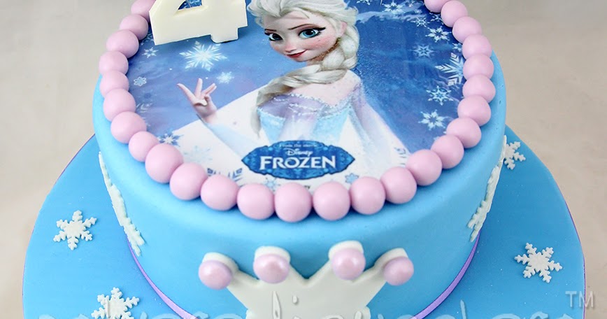 Cialda In Ostia Per Torta Con DISNEY FROZEN Personalizzata - Foto 10