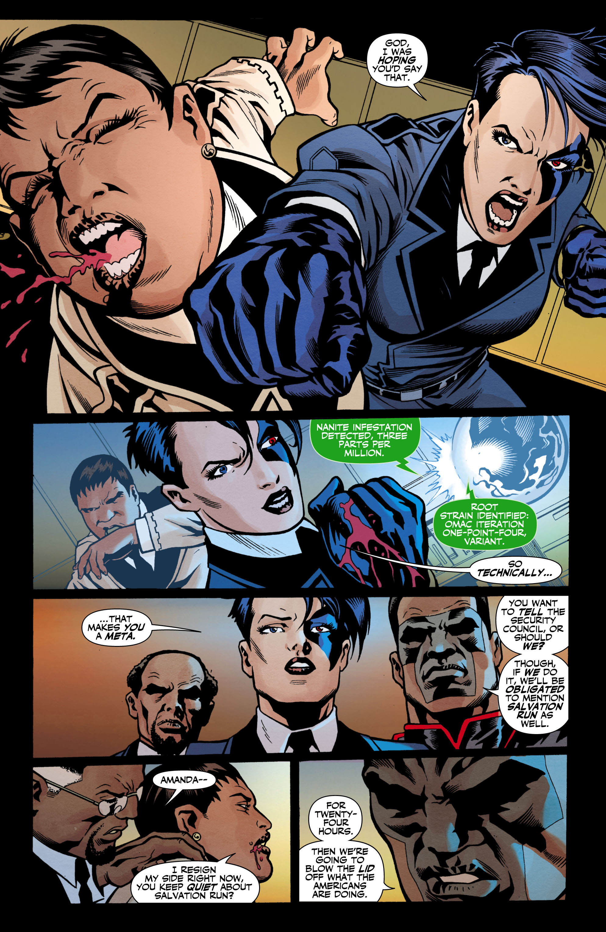 Read online Checkmate (2006) comic -  Issue #20 - 21