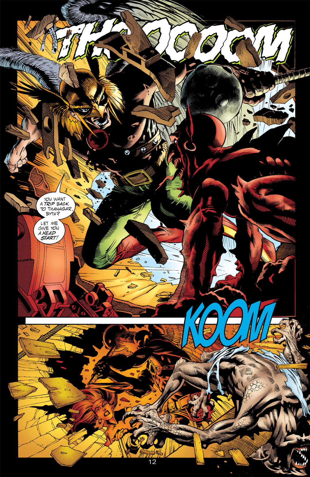 Hawkman (2002) Issue #17 #17 - English 12