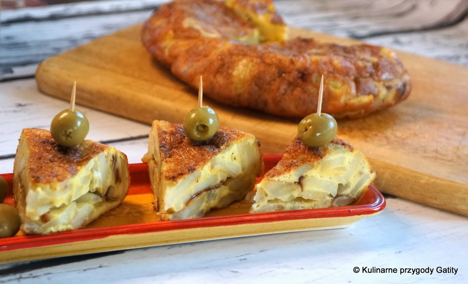 Tortilla española de patatas, czyli omlet ziemniaczany Kulinarne