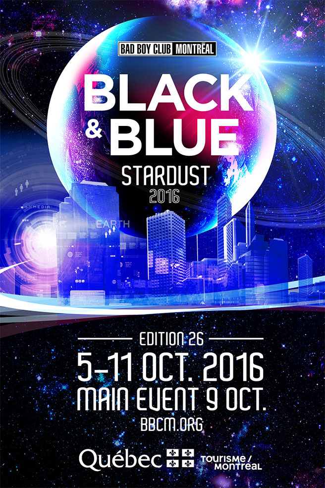 Black and Blue Montreal Stardust 2016