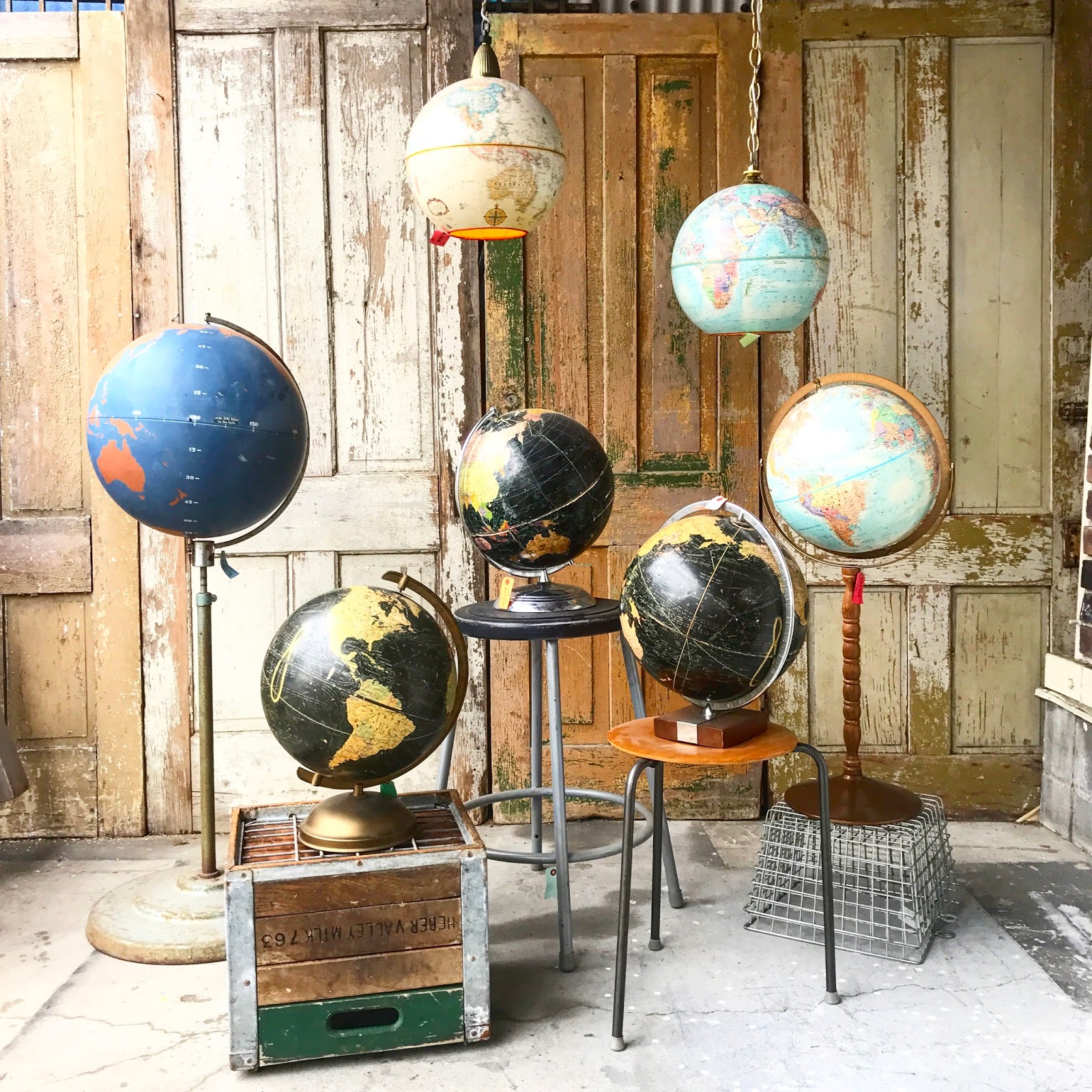 WANT ANTIQUE inc.: Vintage Globe 特集【LIFE STORE】