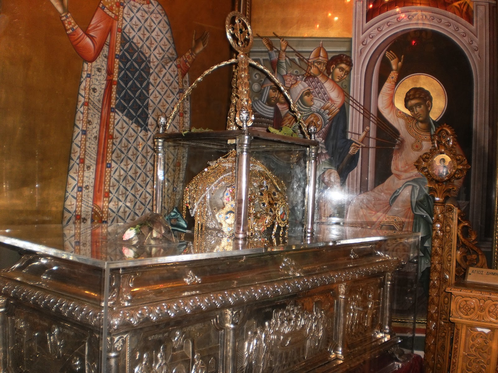 Салоники мощи Дмитрия Солунского