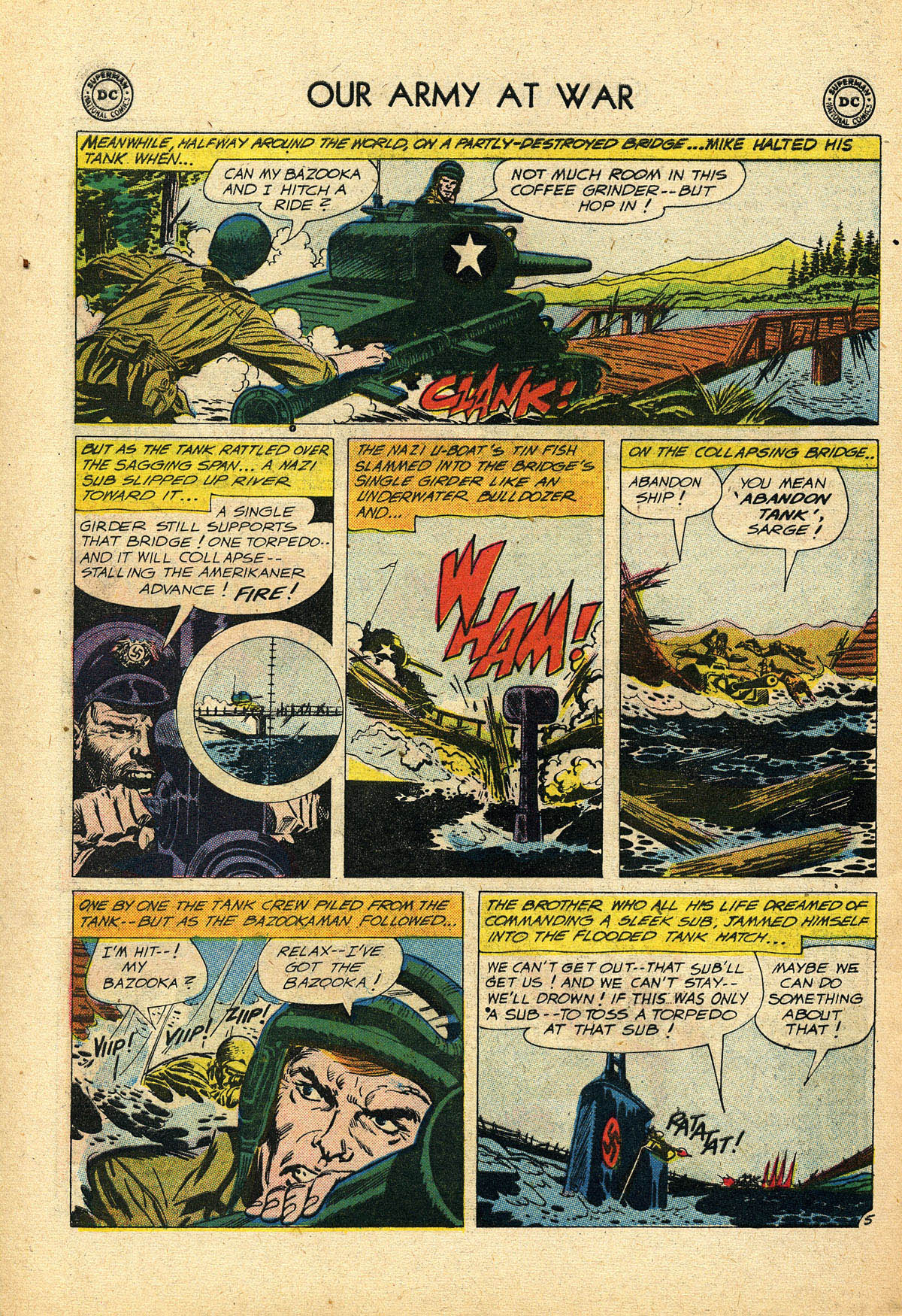 Read online Our Army at War (1952) comic -  Issue #95 - 24