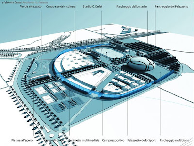 Il nuovo Palazzetto dello Sport di Lamezia progetto Vittorio Grassi Architetto and Partners
