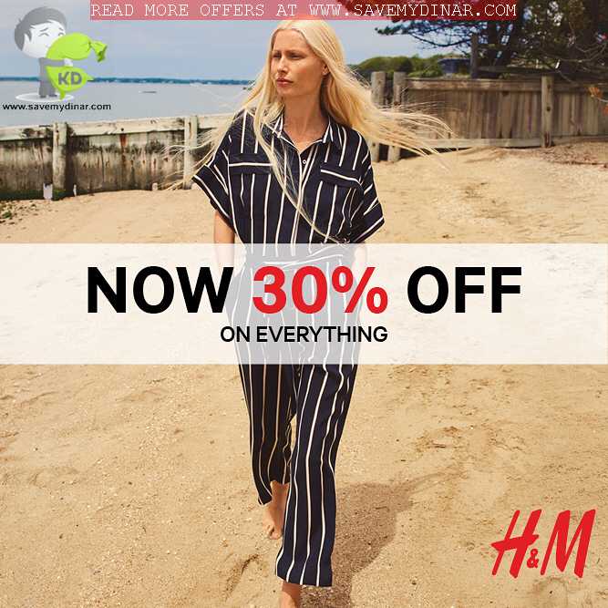 H&M Kuwait - SALE 30% OFF ON Everything