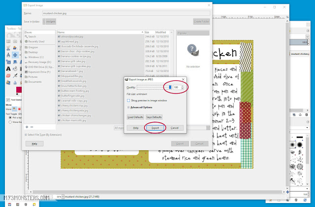 How to add text to an image using Gimp at /