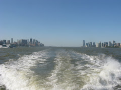 Heading up the Hudson River