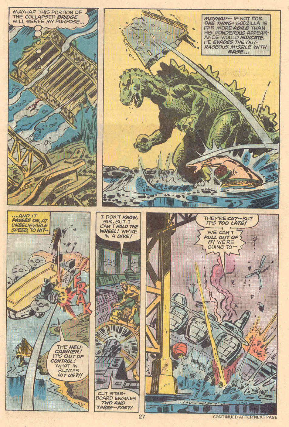 Read online Godzilla (1977) comic -  Issue #3 - 16