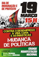 Manifestação de Protesto - 19 de Março 15.00