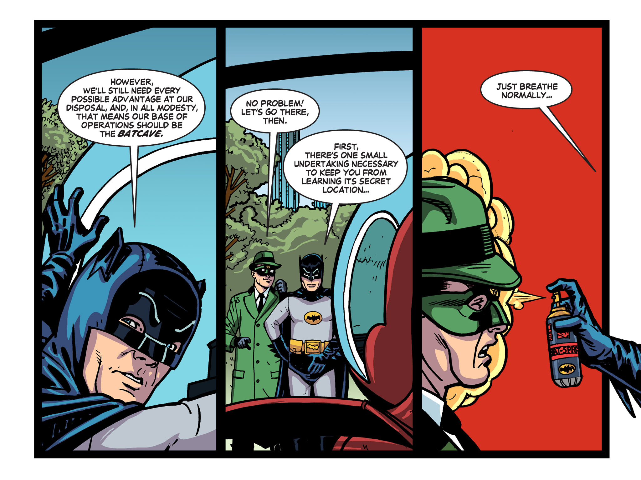 Read online Batman '66 Meets the Green Hornet [II] comic -  Issue #5 - 42