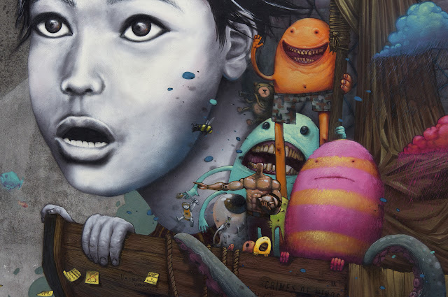 Bom.K x Liliwenn New Mural In Brest, France – StreetArtNews