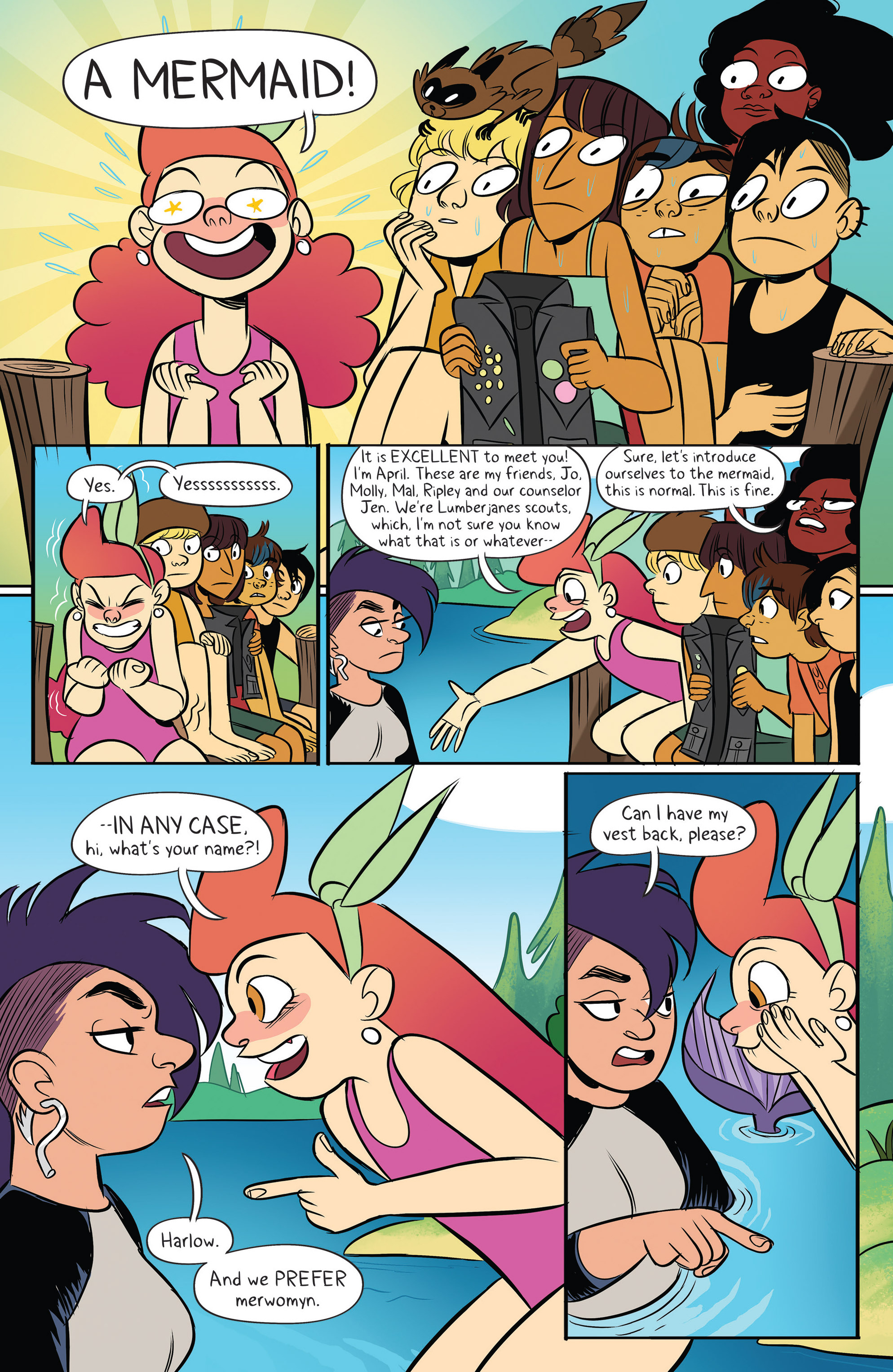 Read online Lumberjanes comic -  Issue #18 - 10