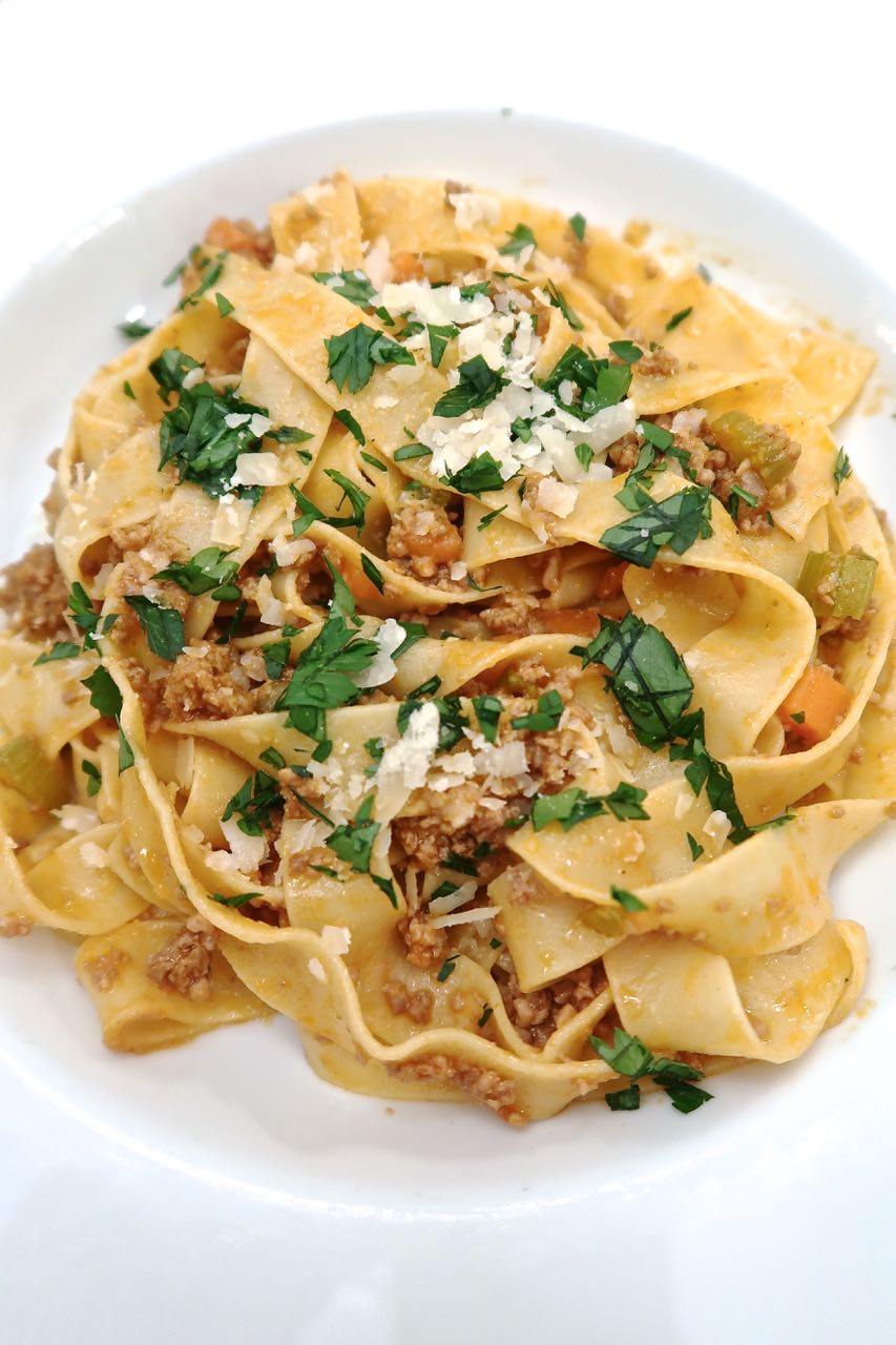 Scrumpdillyicious Tagliatelle al Ragù Bolognese An Italian Classic