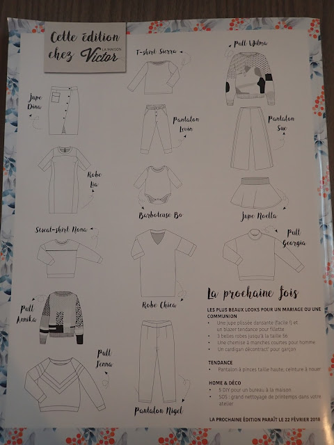 Avis La Maison Victor Edition 1 jan-fev 2018 modèles