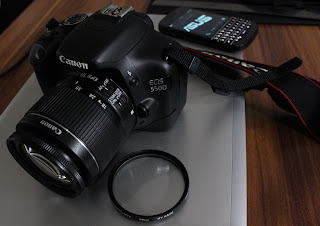 Jual Canon Eos 550D + Lensa 18-55mm IS II