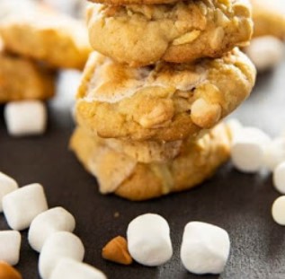 Salty Marshmallow Cookies