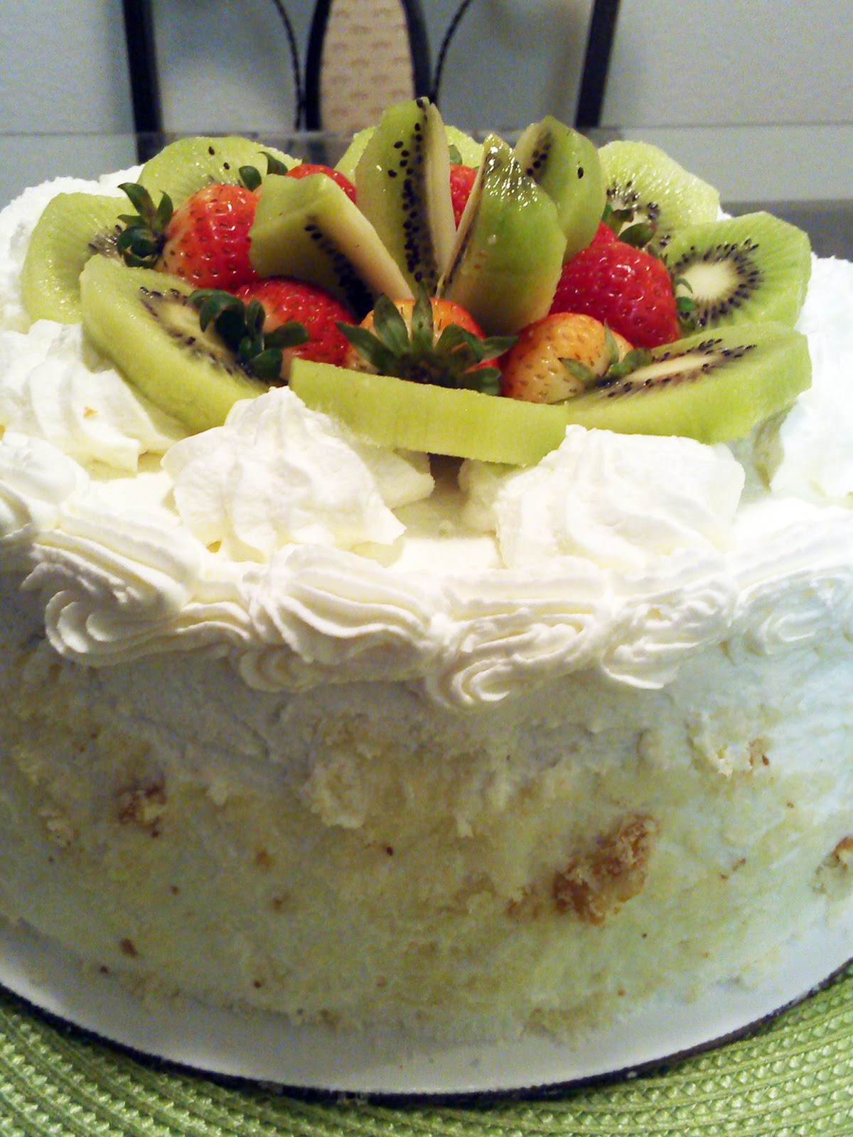 Nothing but Delightful Confections Vanilla Cake w/ Whipped Cream Frosting