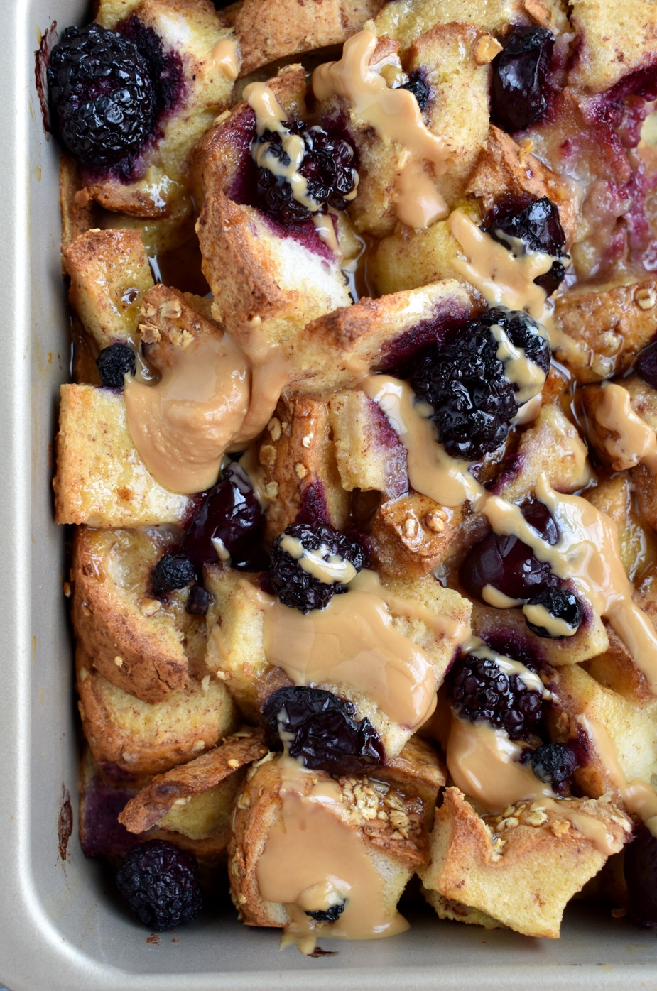 Berry French Toast with Peanut Butter