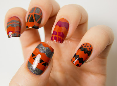 31DC: Day 16 - Tribal Nail Art with Sparitual