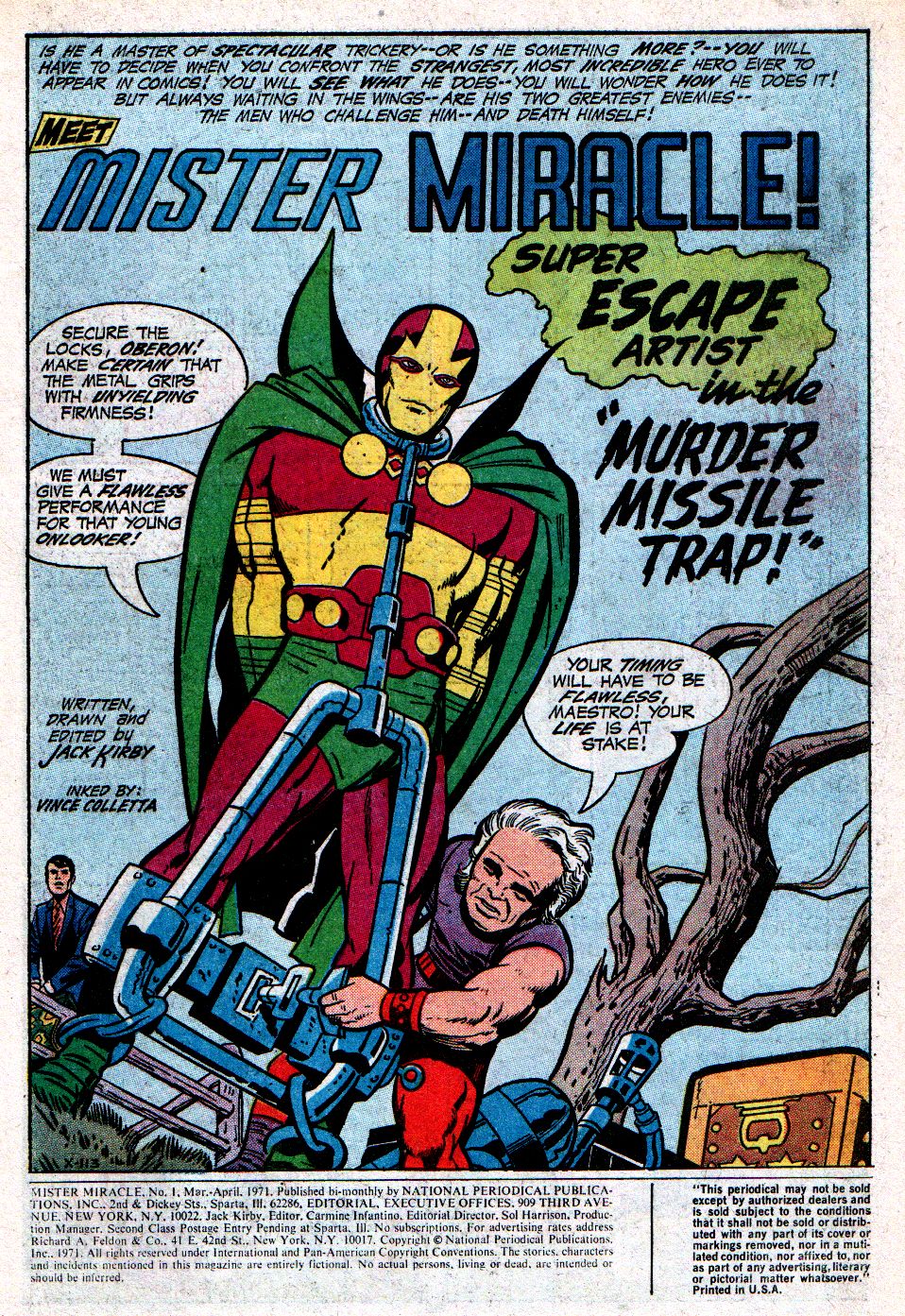 Read online Mister Miracle (1971) comic -  Issue #1 - 3