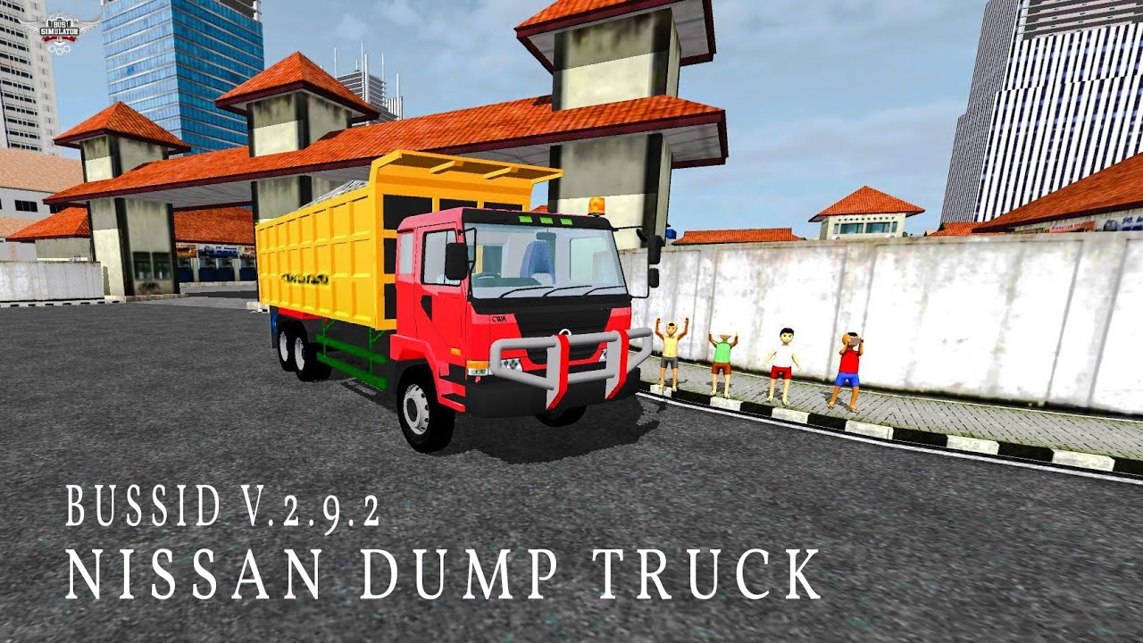 Download Mod Nissan Dump Truck Bussid - Mod Bussid Indonesia