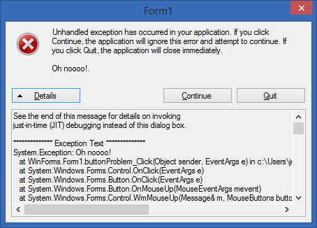 ABC - Always Be Coding: Handling Exceptions: Everything You Ever Wanted ...