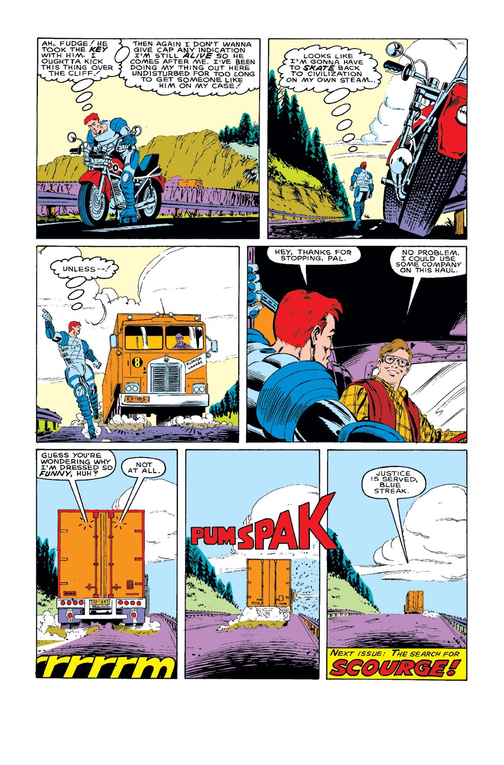 Read online Captain America (1968) comic -  Issue #318 - 23