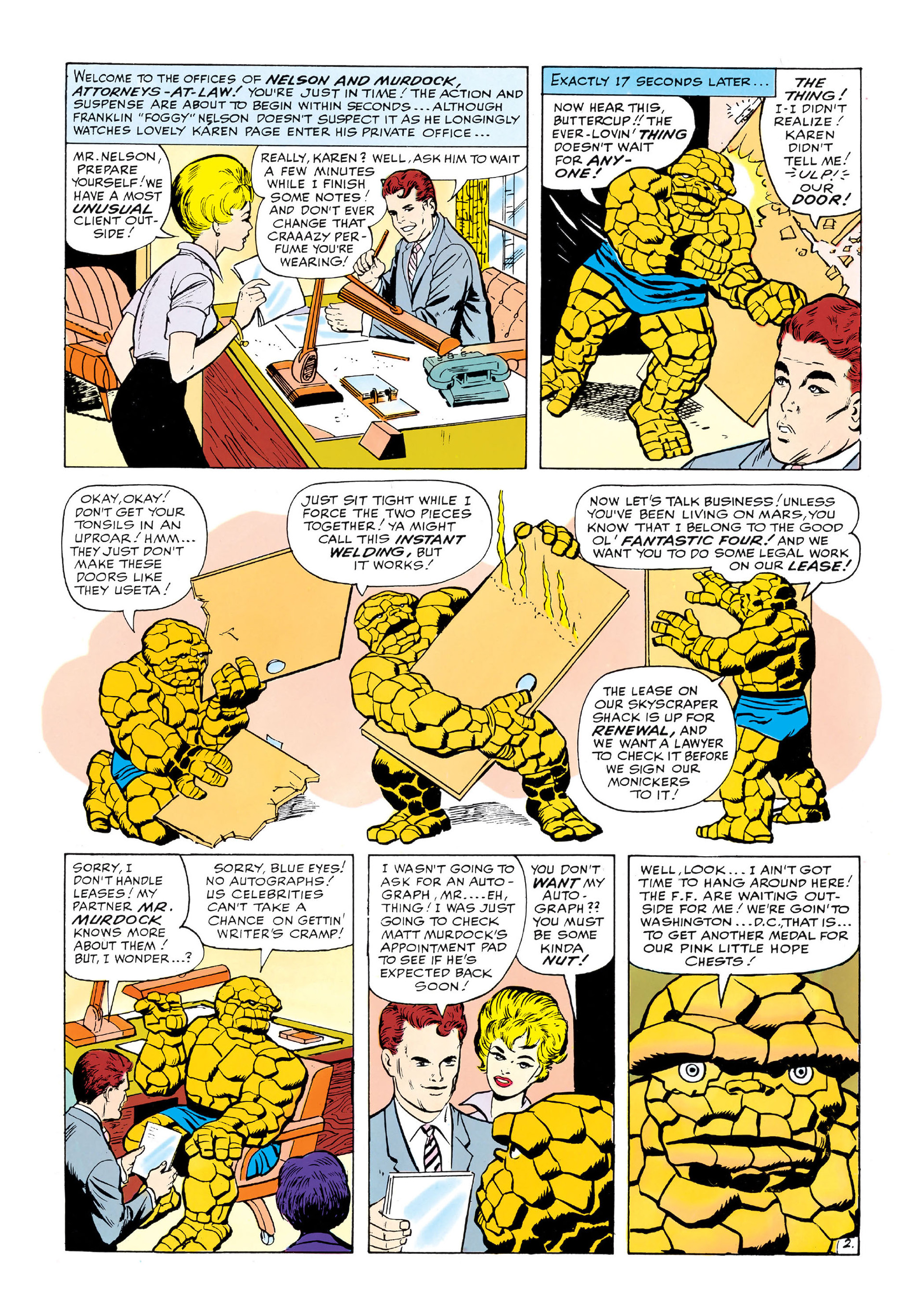 Read online Daredevil (1964) comic -  Issue #2 - 3