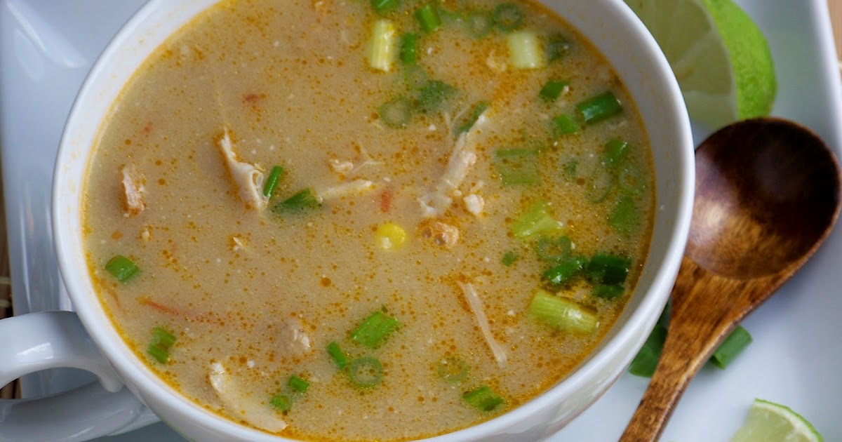 Kitchen Simmer: Thai Chicken, Corn and Coconut Soup