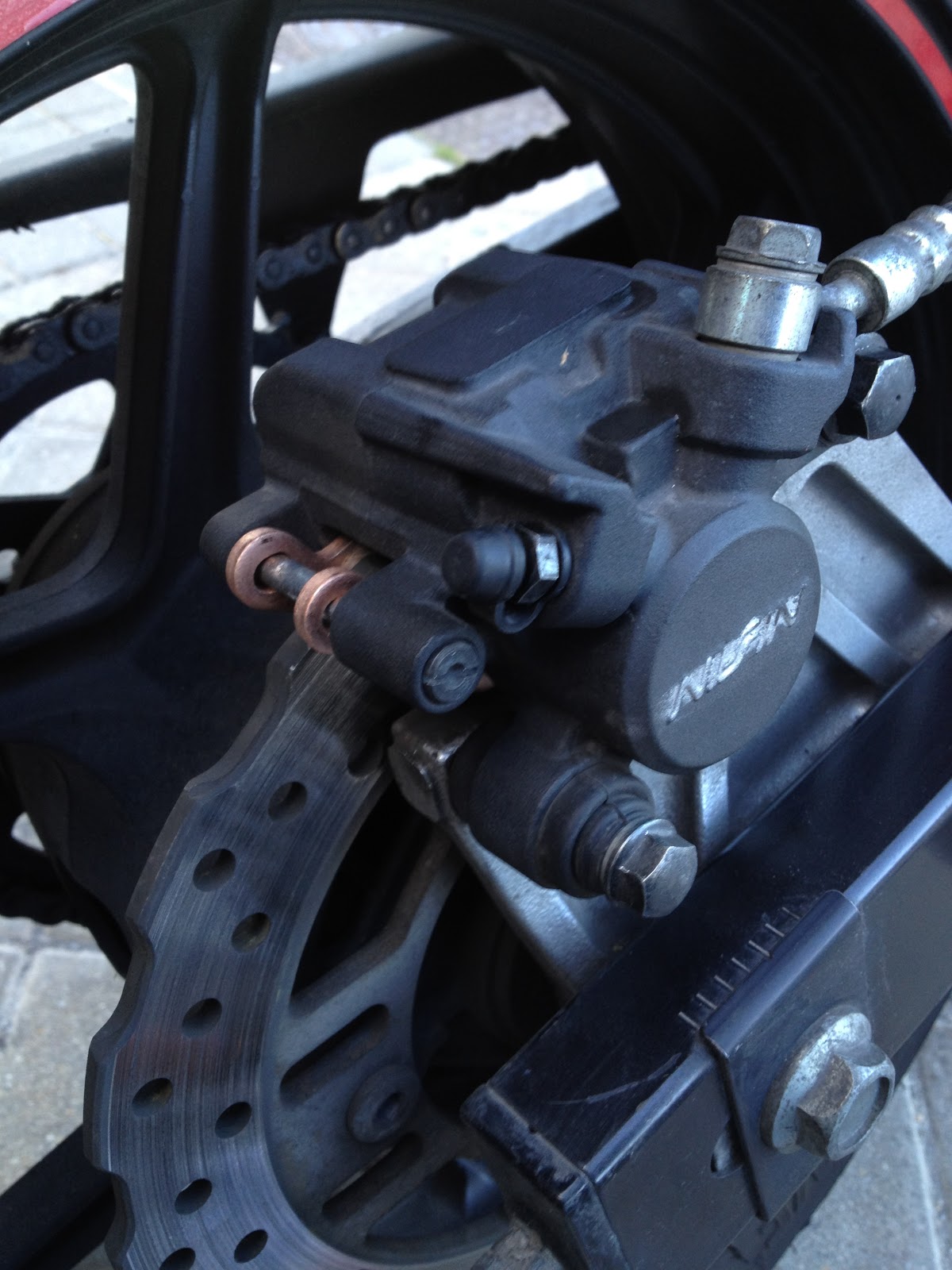 Guarnizioni Freni Ferodo Per Kawasaki ER-5 500 1997-2000 - Posteriori Tamburo - Foto 3