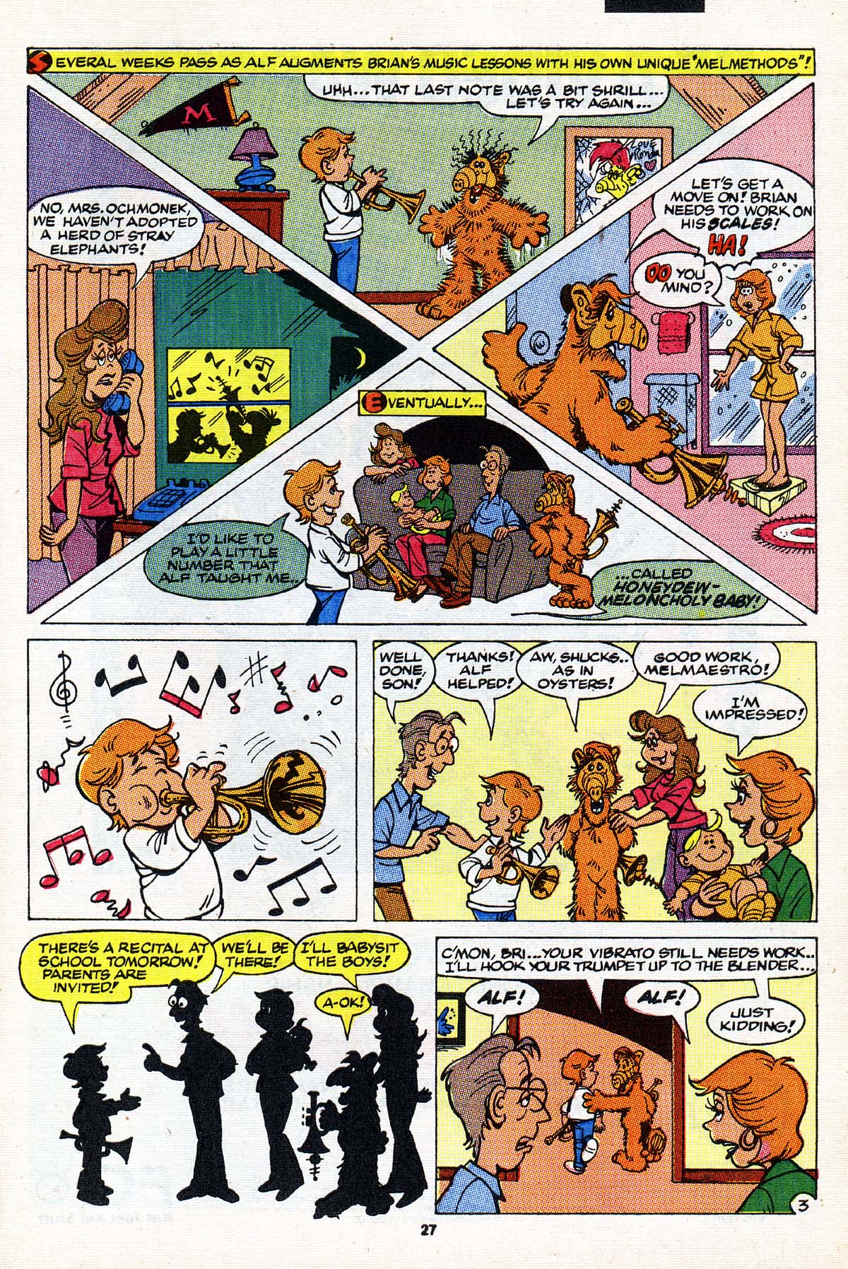 Read online ALF comic -  Issue #27 - 22